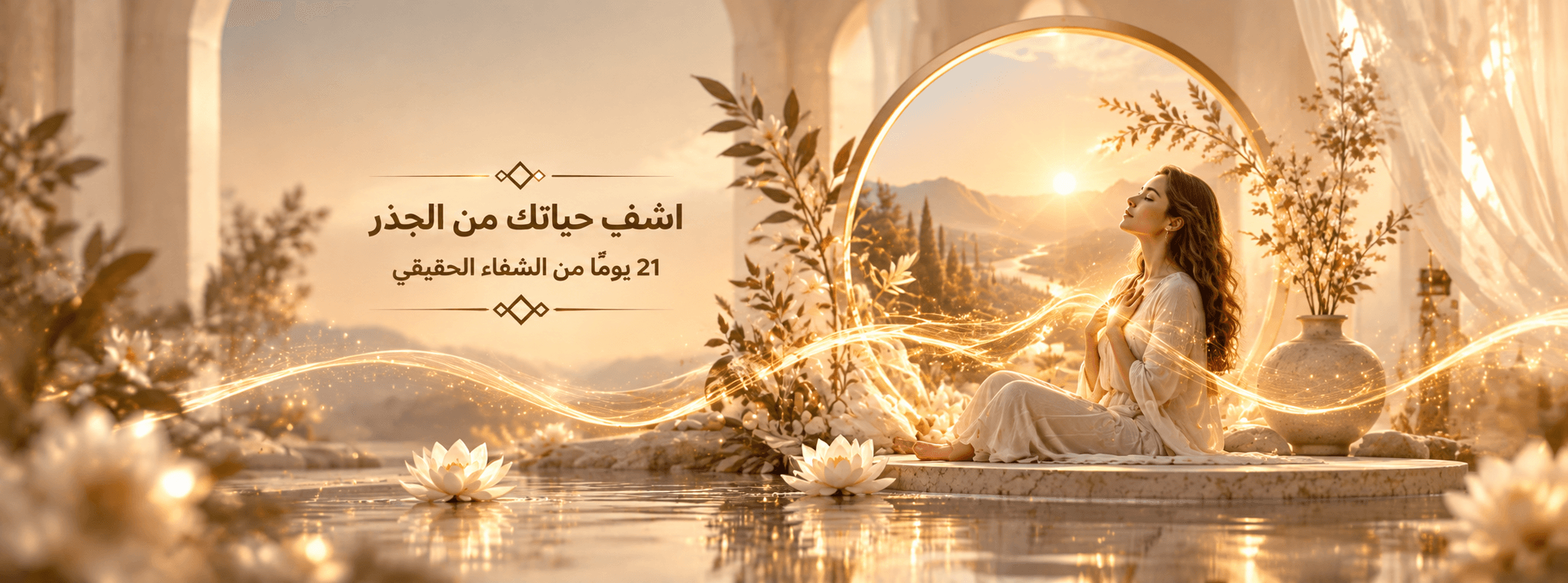 اشفِ حياتك من الجذر –21 يومًا من الشفاء الحقيقي
