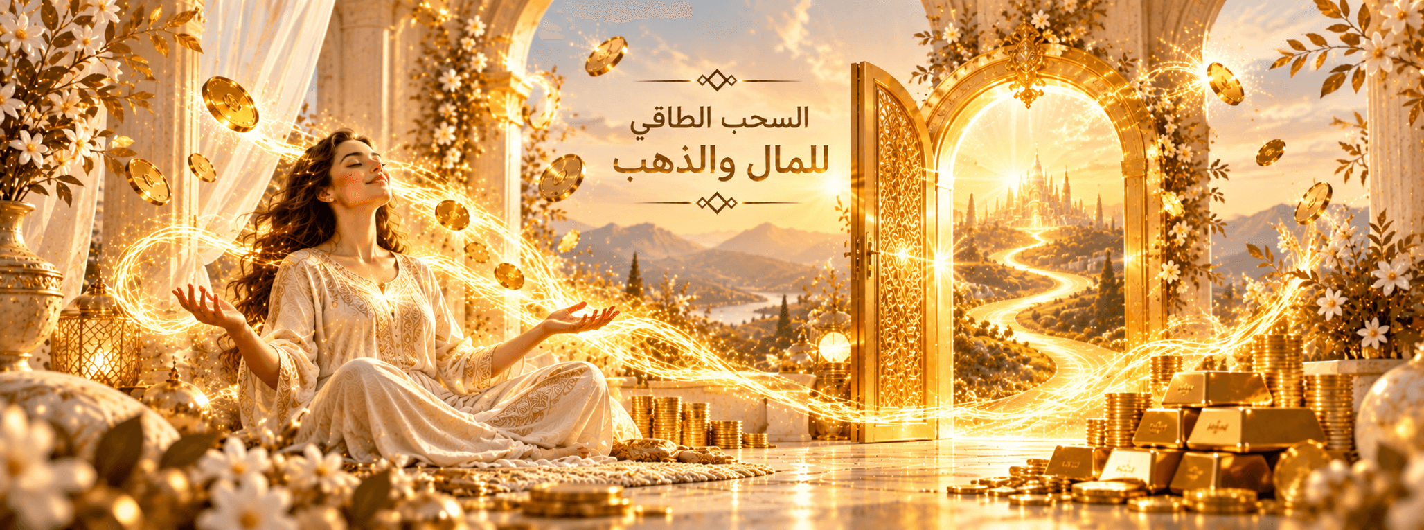 السحب الطاقي للمال والذهب